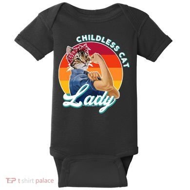 Childless Cat Lady Baby Bodysuit