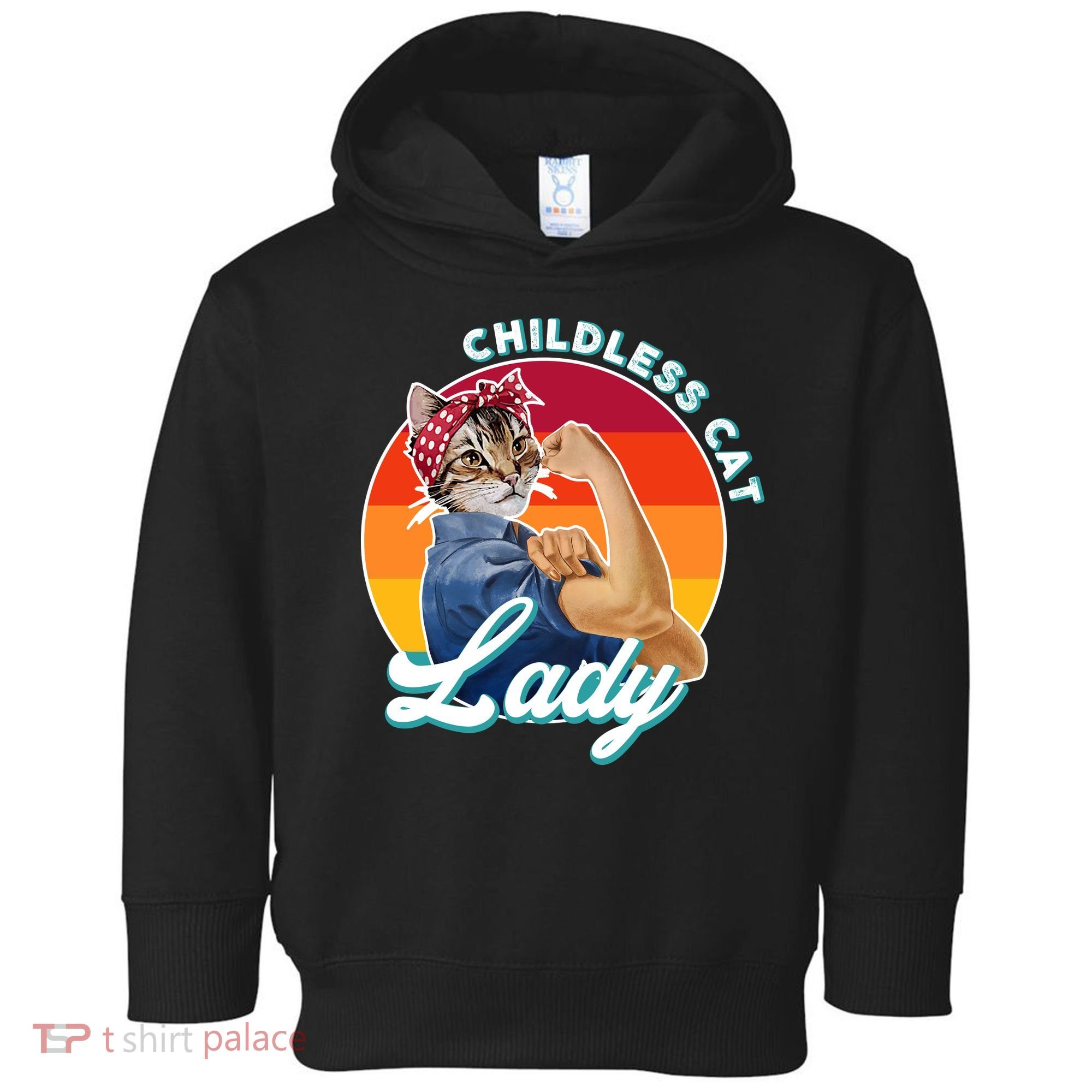 Childless Cat Lady Toddler Hoodie