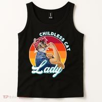 Childless Cat Lady Tank Top thumb 2