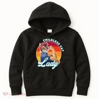 Childless Cat Lady Kids Hoodie thumb 0
