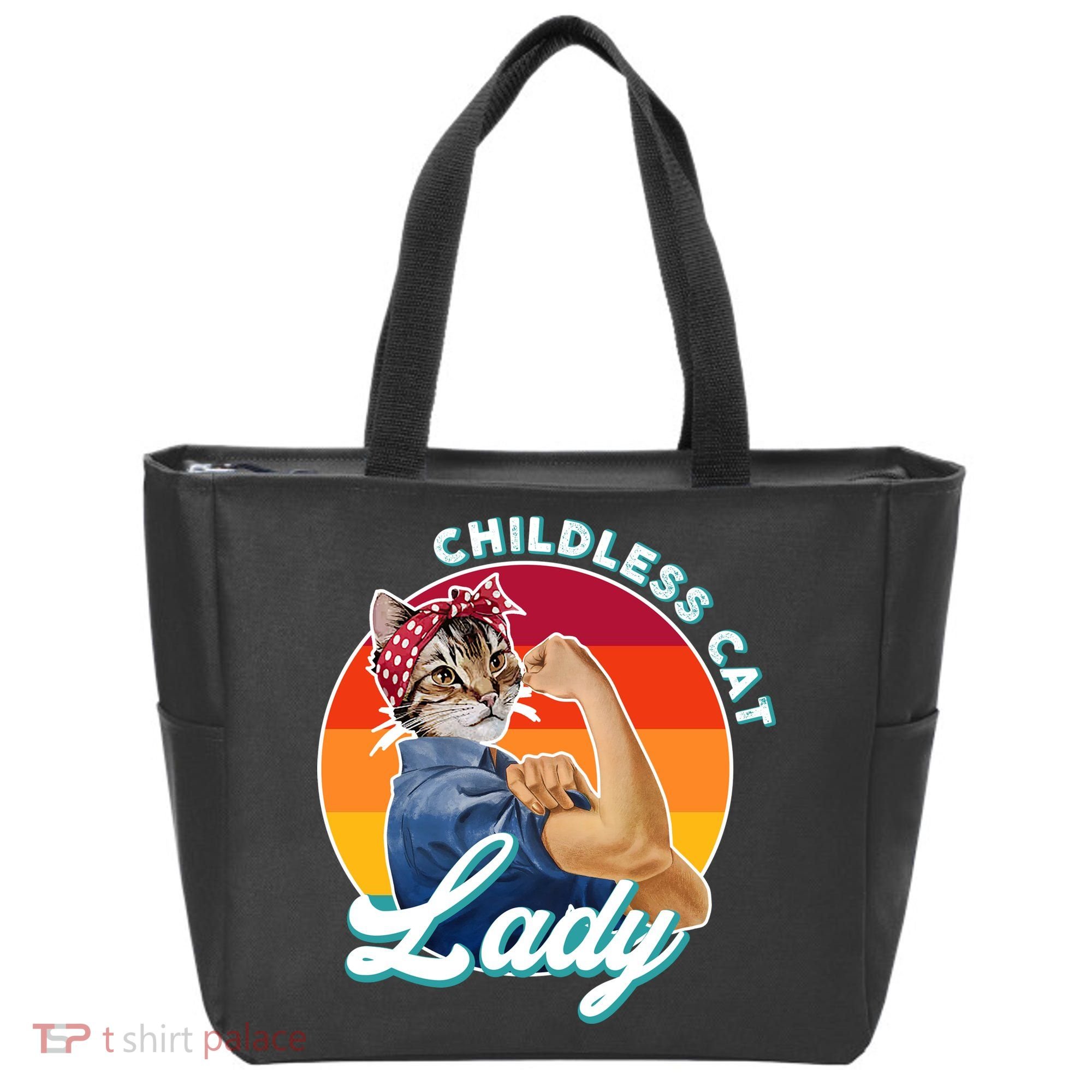 Childless Cat Lady Tote Bag