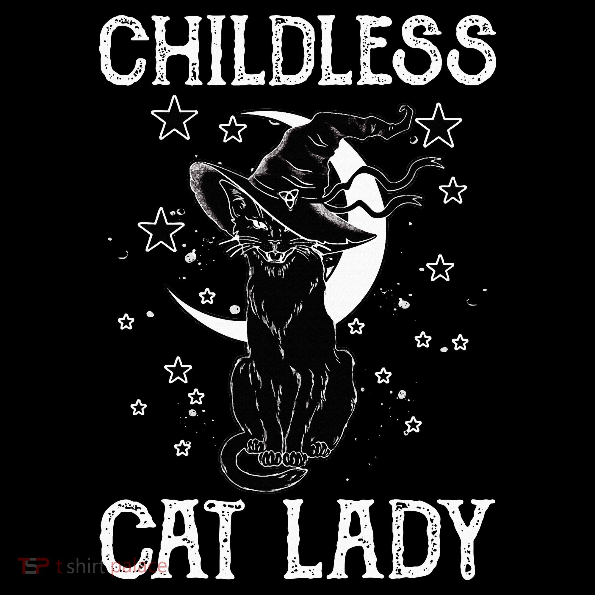 Childless Cat Lady Halloween Cat Women's Hoodie