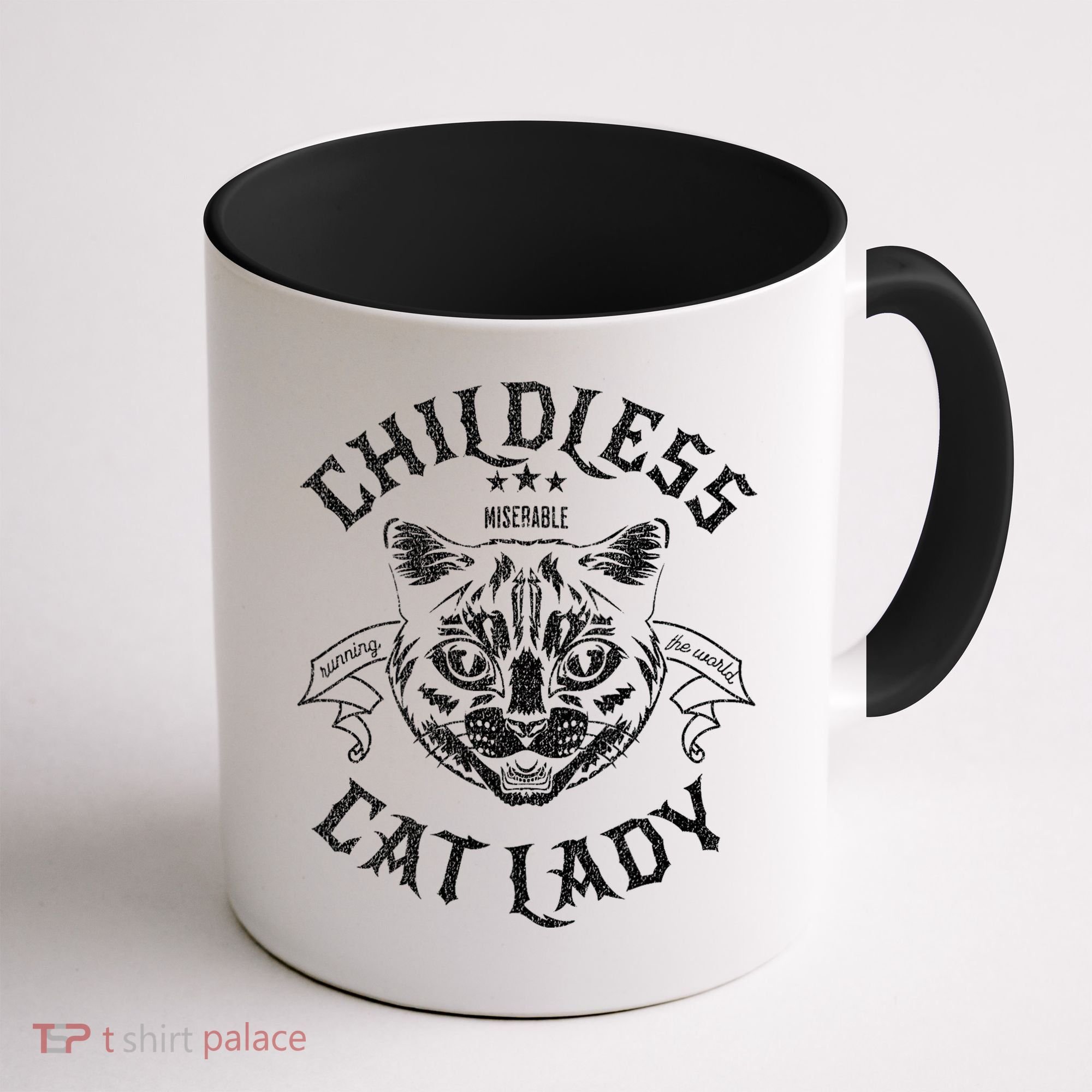 Childless Cat Lady Feminist Voting Ladies Is Voting Kamala Coffee Mug
