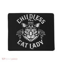 Childless Cat Lady Feminist Voting Ladies Is Voting Kamala Mousepad thumb 0