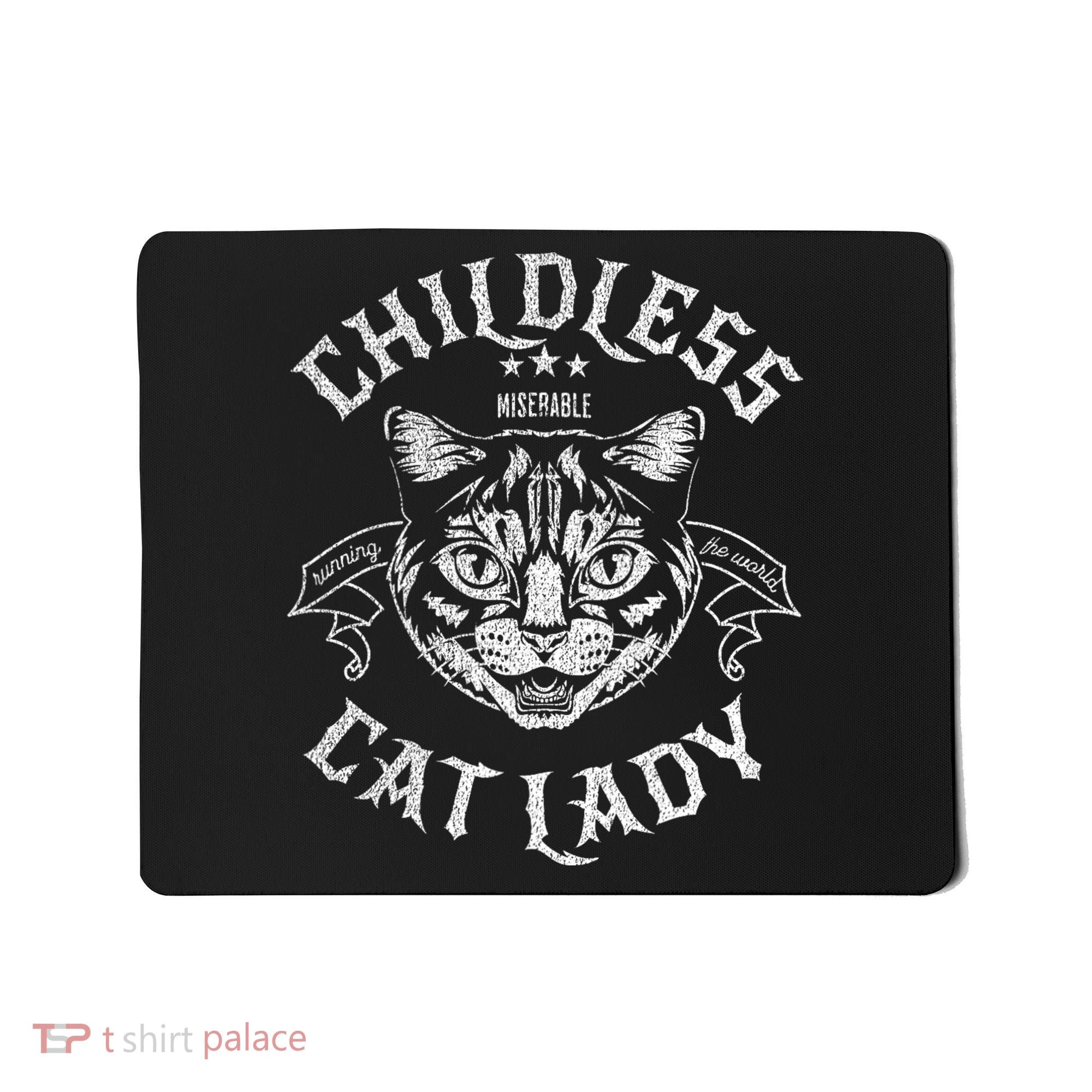 Childless Cat Lady Feminist Voting Ladies Is Voting Kamala Mousepad