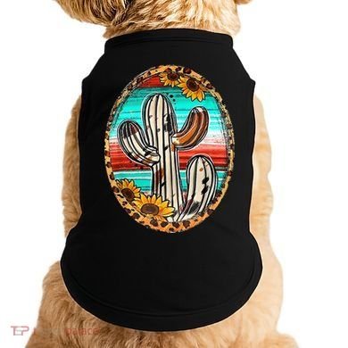 Cowhide Cactus Leopard Cow Doggie Tank