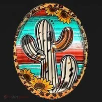 Cowhide Cactus Leopard Cow Doggie Tank thumb 4