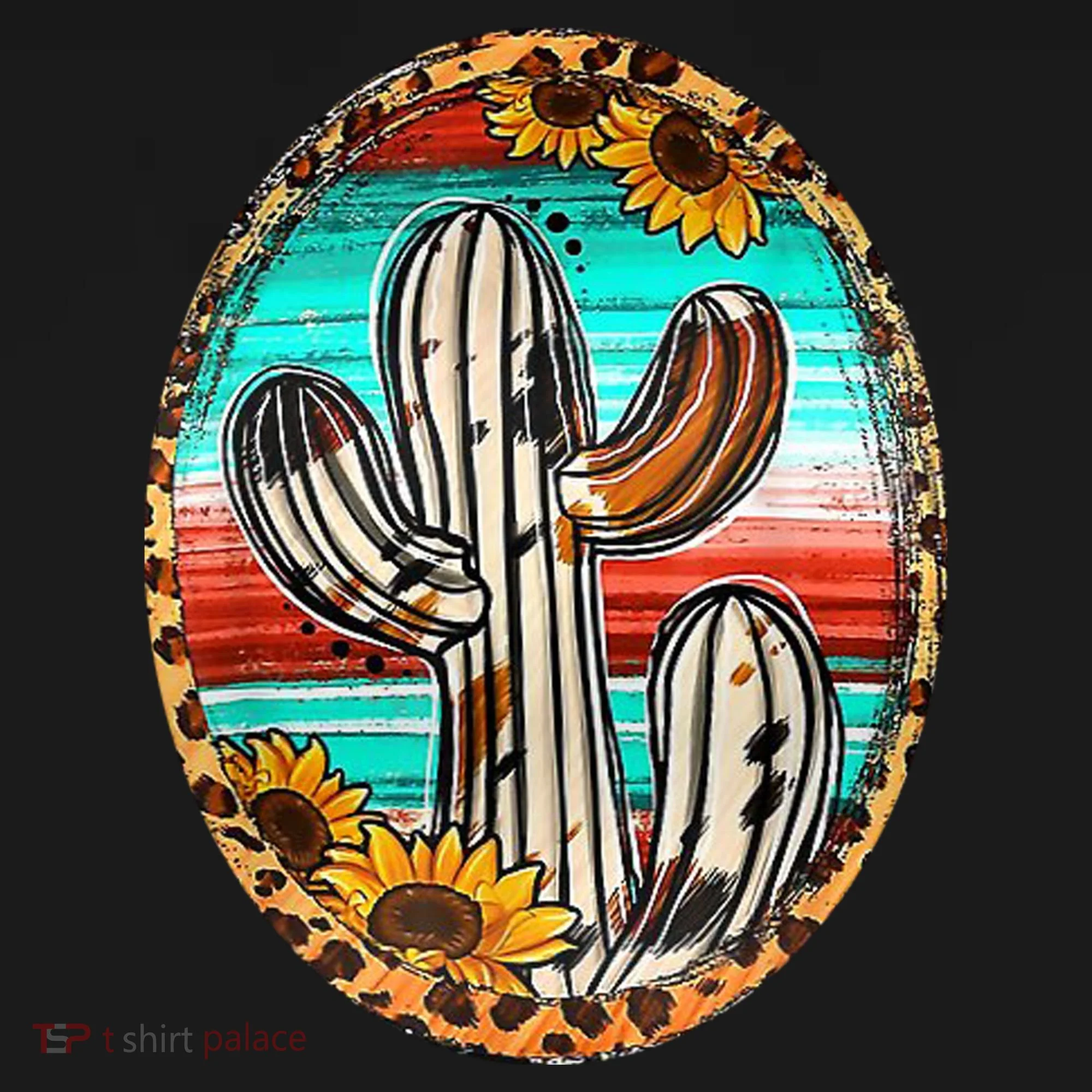 Cowhide Cactus Leopard Cow Doggie Tank