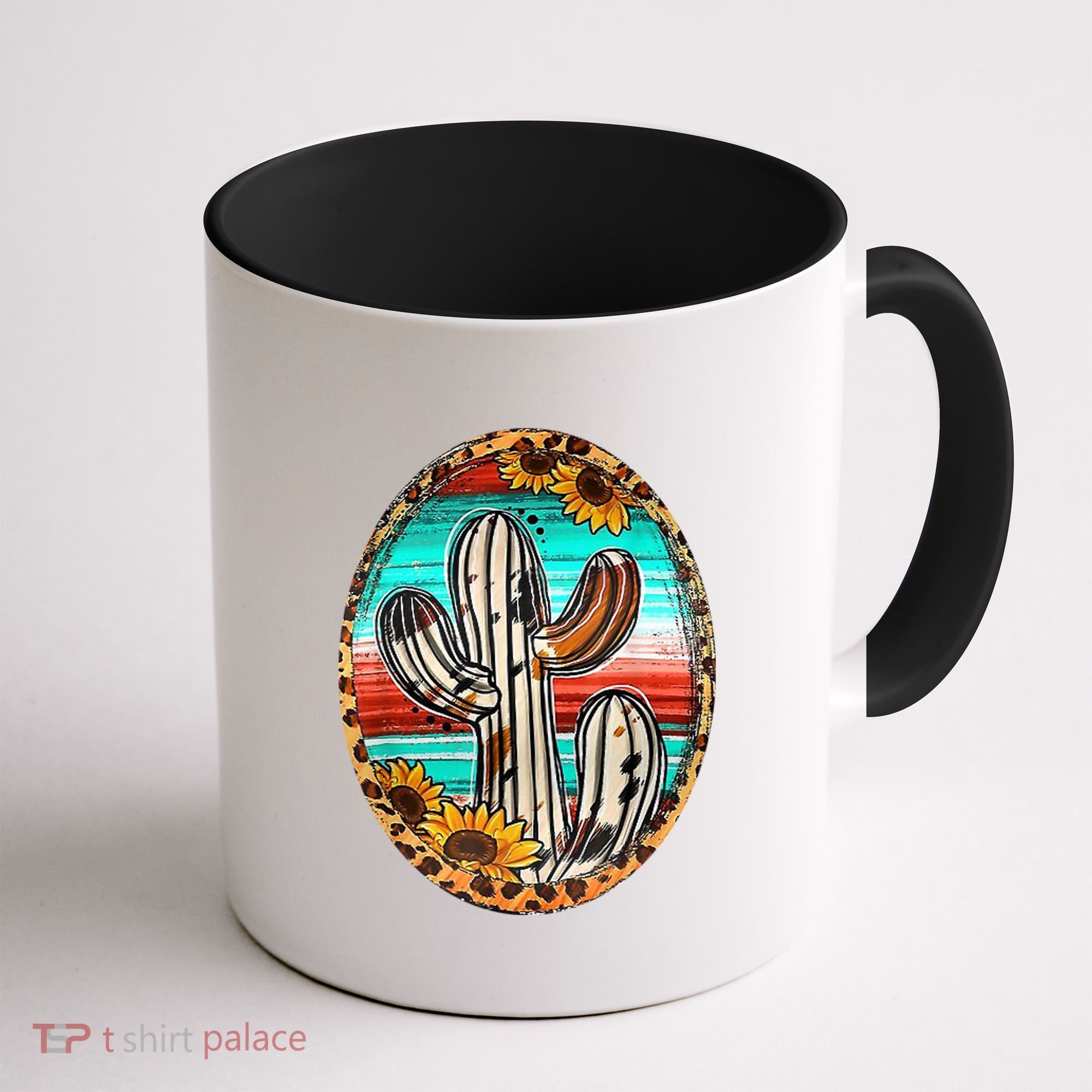 Cowhide Cactus Leopard Cow Coffee Mug