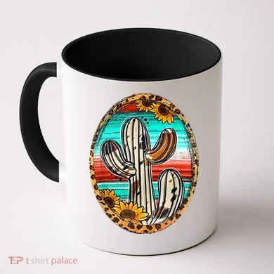 Cowhide Cactus Leopard Cow Coffee Mug