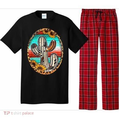 Cowhide Cactus Leopard Cow Pajama Set