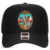 Cowhide Cactus Leopard Cow Hat thumb 0