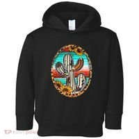 Cowhide Cactus Leopard Cow Toddler Hoodie thumb 0
