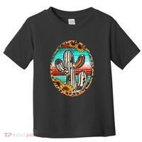 Cowhide Cactus Leopard Cow Toddler T-Shirt thumb 0