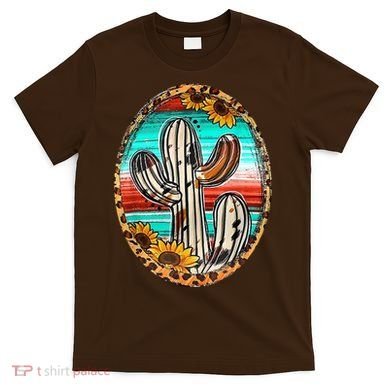 Cowhide Cactus Leopard Cow T-Shirt