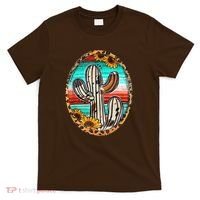 Cowhide Cactus Leopard Cow T-Shirt thumb 0