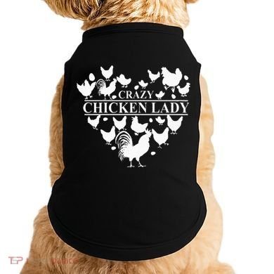 Crazy Chicken Lady Doggie Tank
