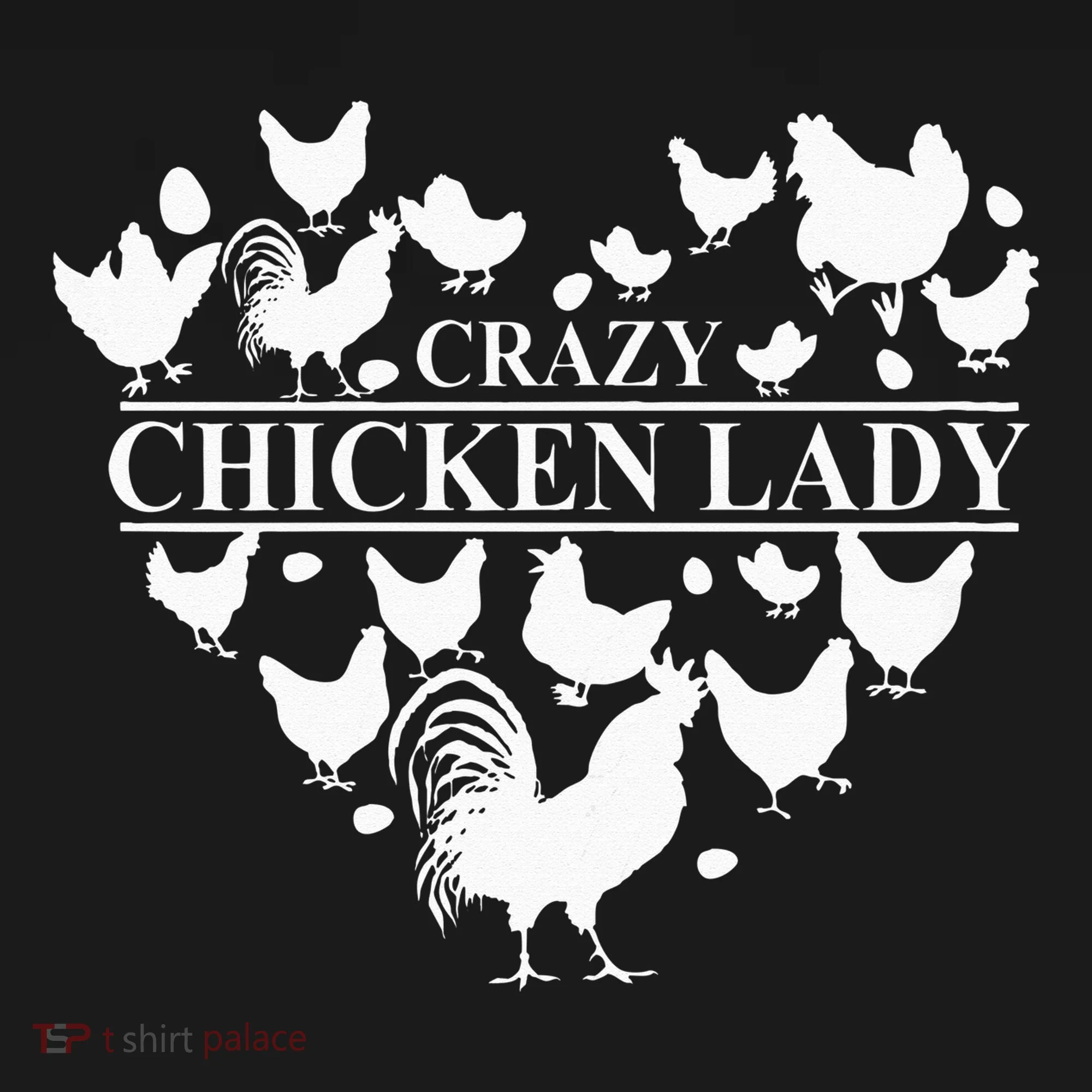 Crazy Chicken Lady Doggie Tank