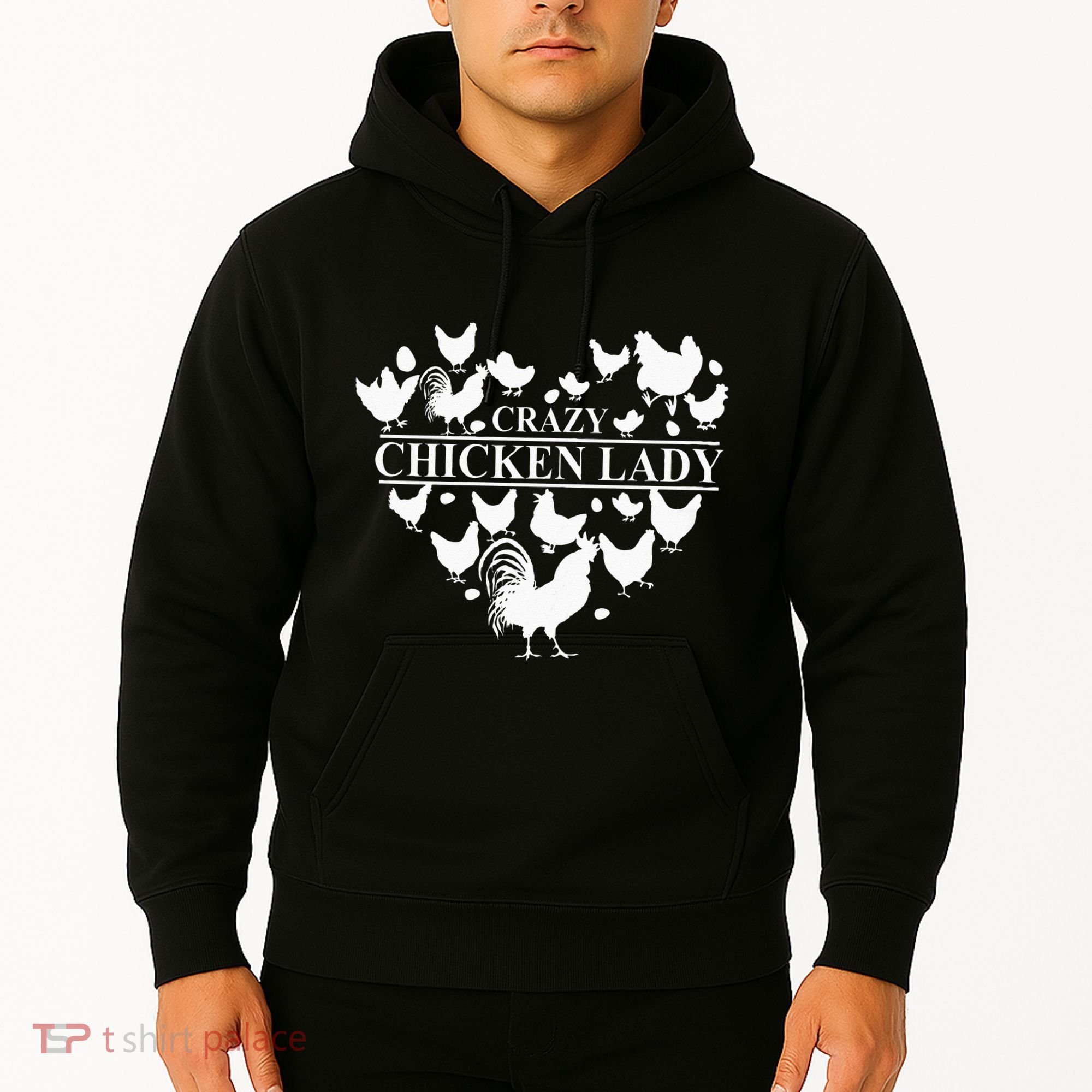 Crazy Chicken Lady Hoodie