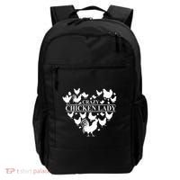 Crazy Chicken Lady Backpack thumb 0
