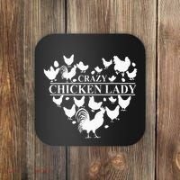 Crazy Chicken Lady Coaster thumb 0