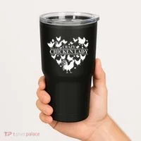 Crazy Chicken Lady Tumbler thumb 2