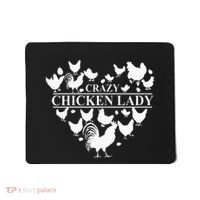 Crazy Chicken Lady Mousepad thumb 0