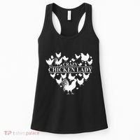 Crazy Chicken Lady Women's Tank Top thumb 0