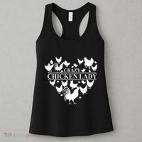 Crazy Chicken Lady Women's Tank Top thumb 3