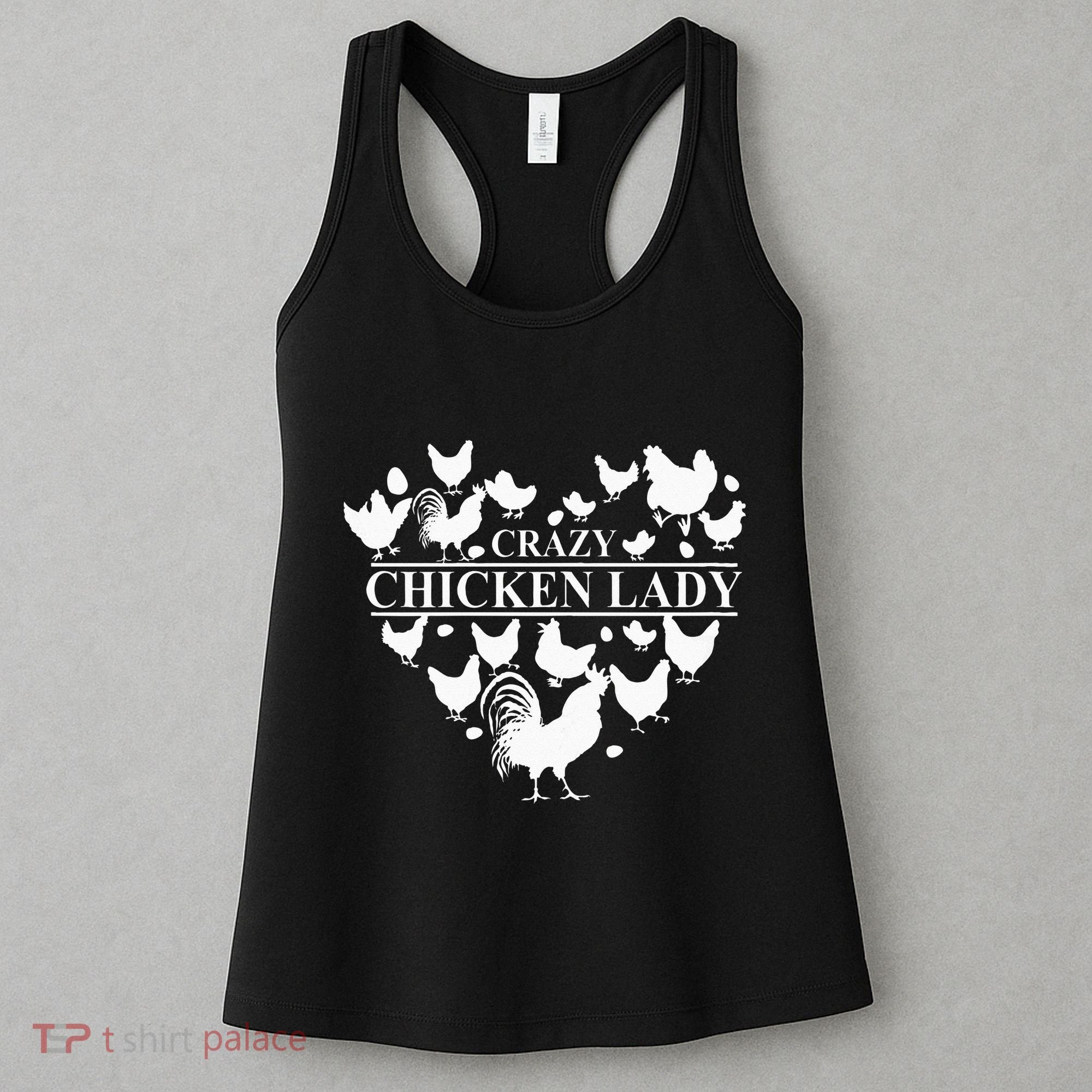 Crazy Chicken Lady Women's Tank Top