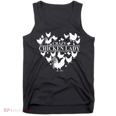 Crazy Chicken Lady Tank Top