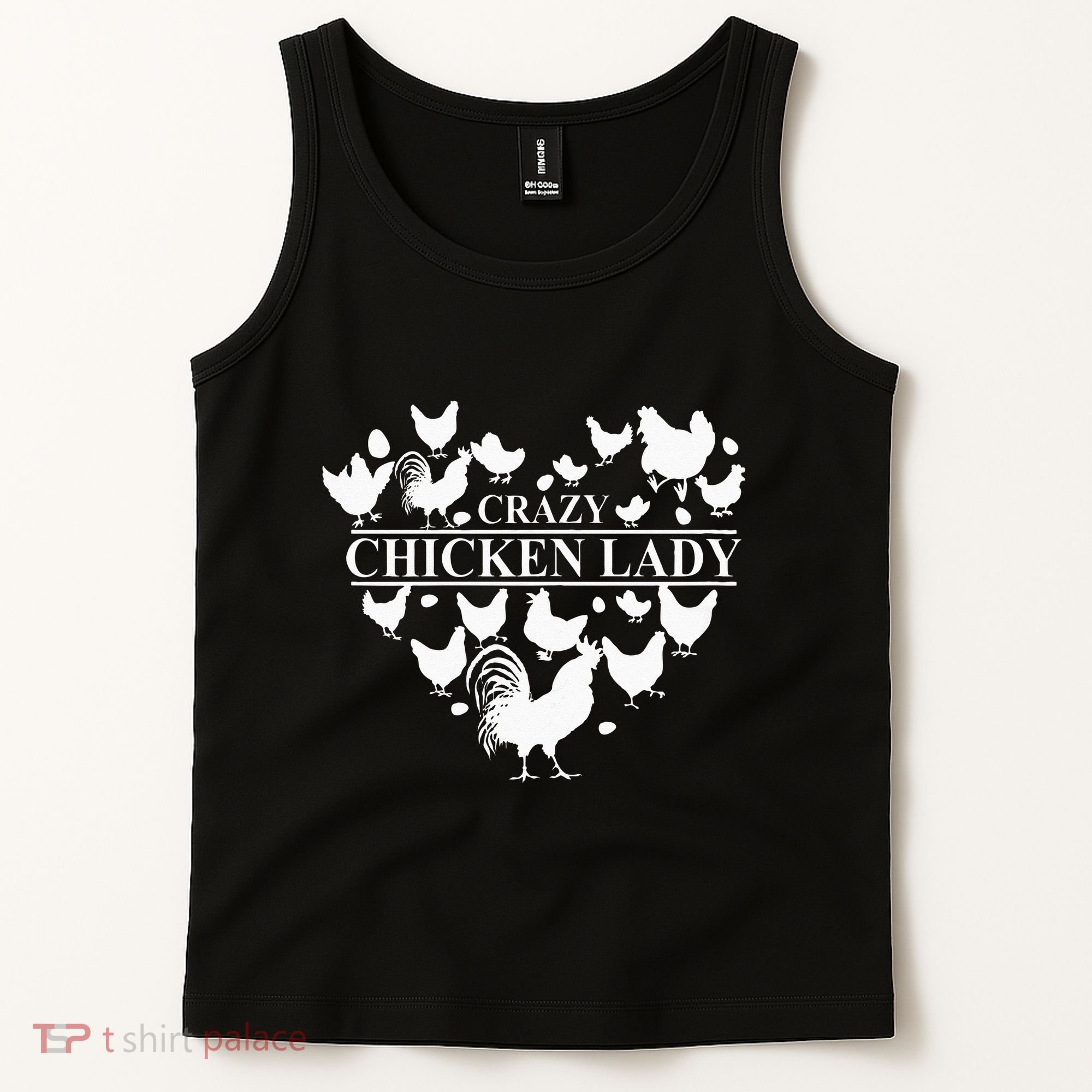 Crazy Chicken Lady Tank Top