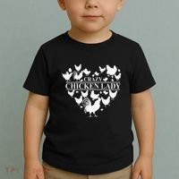 Crazy Chicken Lady Toddler T-Shirt thumb 2
