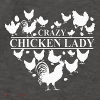 Crazy Chicken Lady Vector Backpack thumb 2