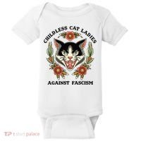 Childless Cat Ladies Against Fascism Baby Bodysuit thumb 0