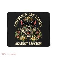 Childless Cat Ladies Against Fascism Mousepad thumb 0
