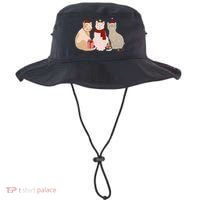 Catmas Cat Lover Cute Christmas Bucket Hat thumb 0