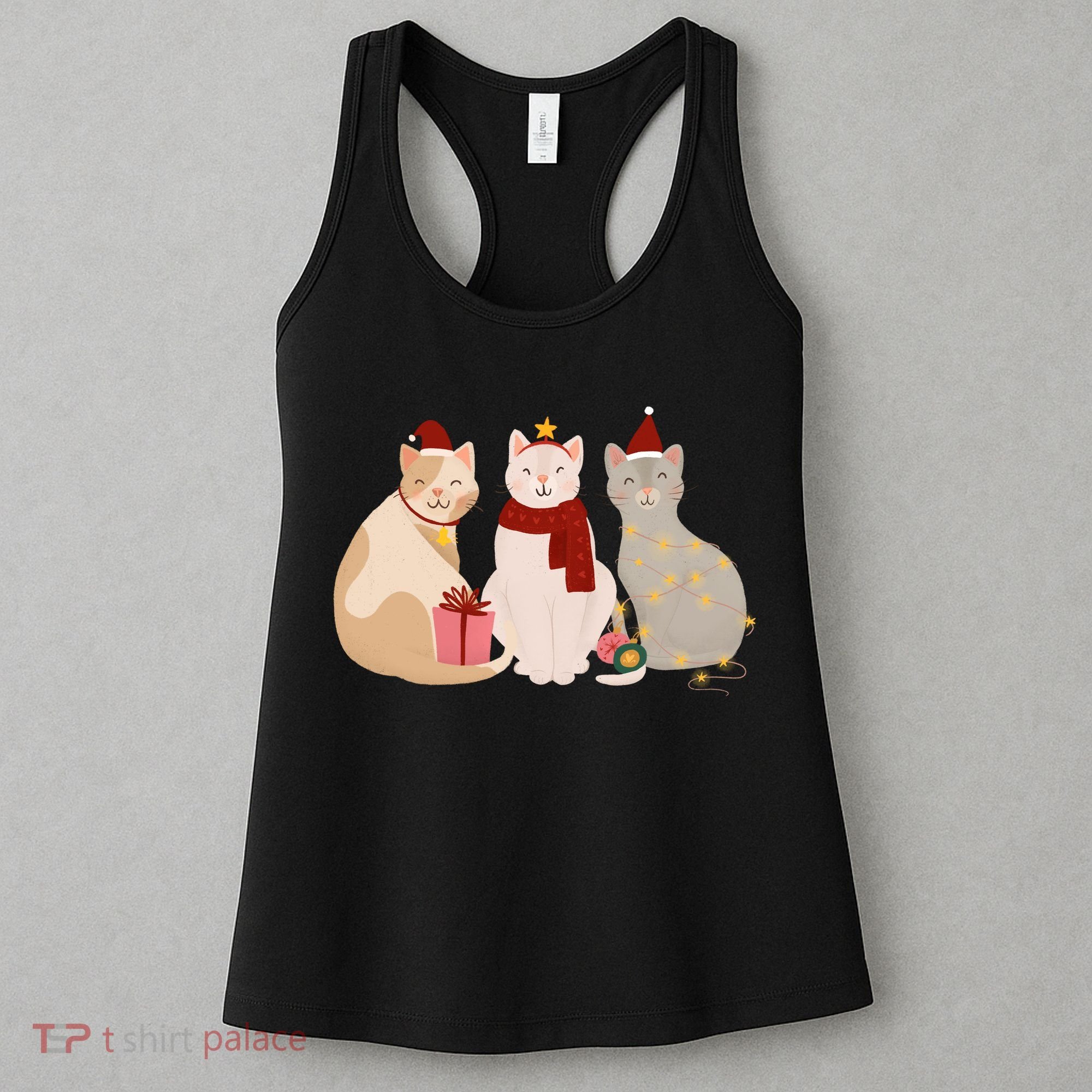 Catmas Cat Lover Cute Christmas Women's Tank Top