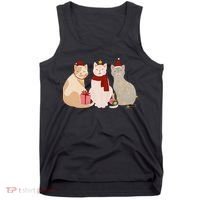 Catmas Cat Lover Cute Christmas Tank Top thumb 0