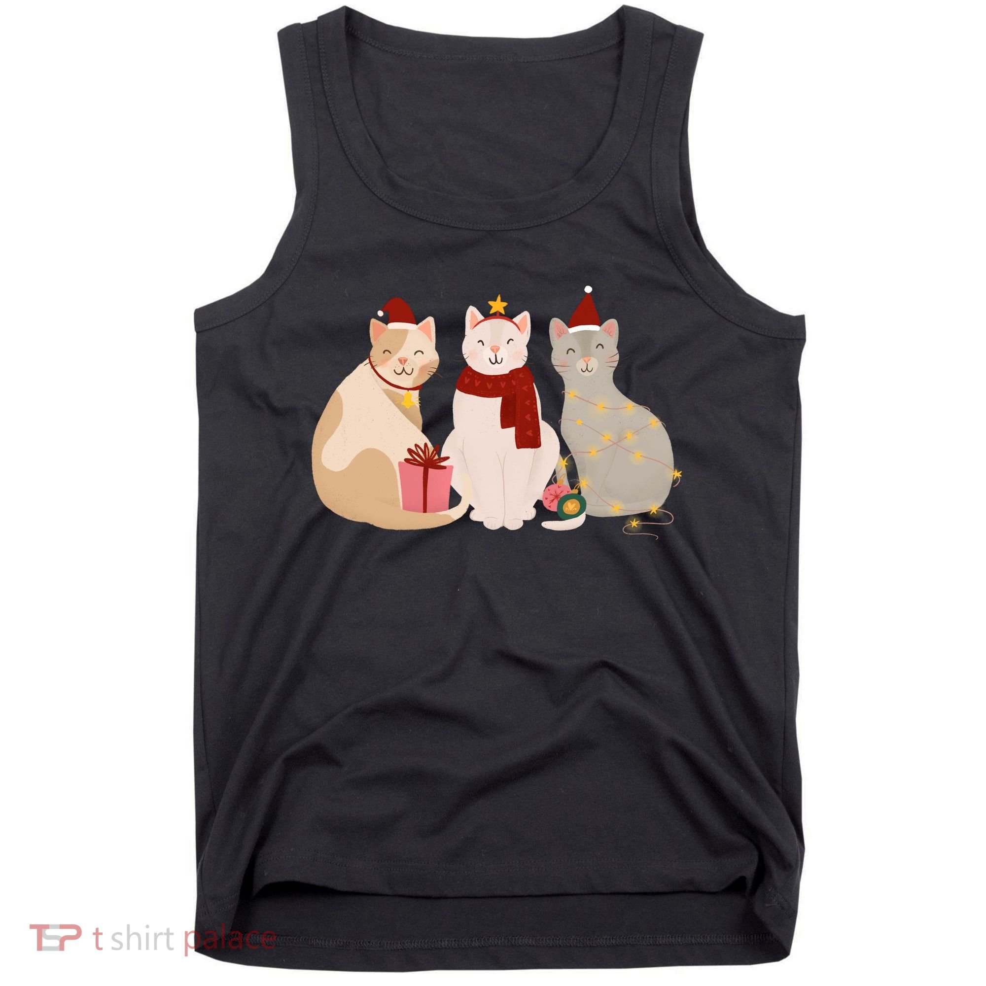 Catmas Cat Lover Cute Christmas Tank Top