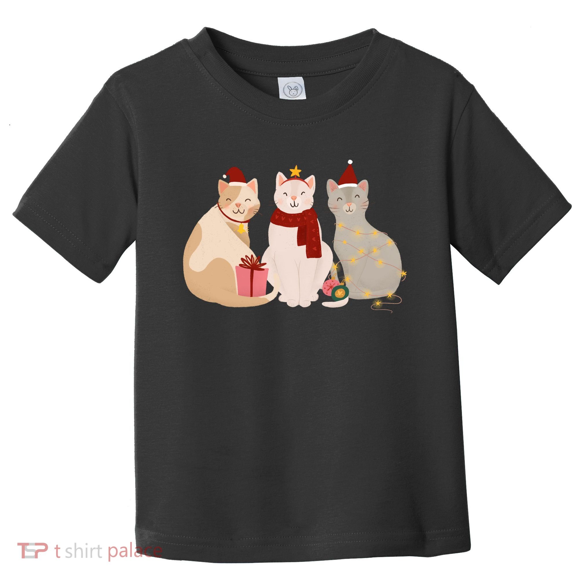 Catmas Cat Lover Cute Christmas Toddler T-Shirt