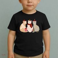 Catmas Cat Lover Cute Christmas Toddler T-Shirt thumb 2