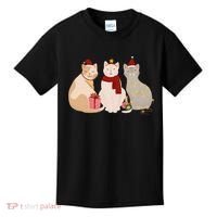 Catmas Cat Lover Cute Christmas Kids T-Shirt thumb 0