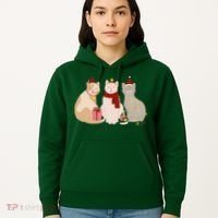 Catmas Cat Lover Cute Christmas Hoodie thumb 5