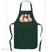 Catmas Cat Lover Cute Christmas Apron thumb 0
