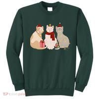 Catmas Cat Lover Cute Christmas Sweatshirt thumb 0