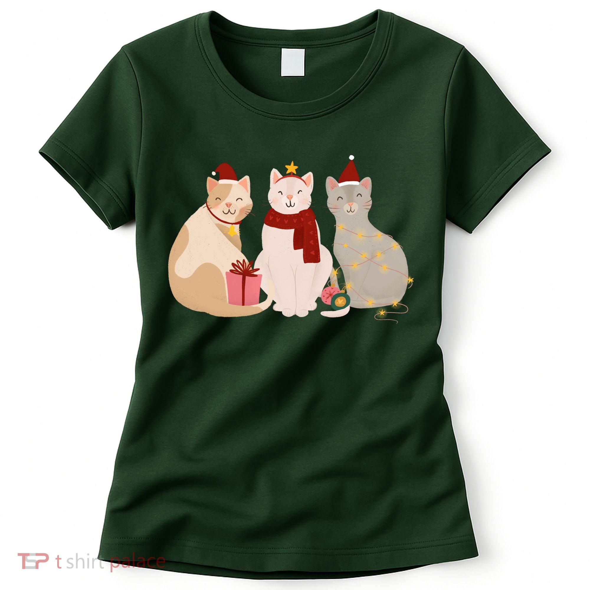 Catmas Cat Lover Cute Christmas Women's T-Shirt