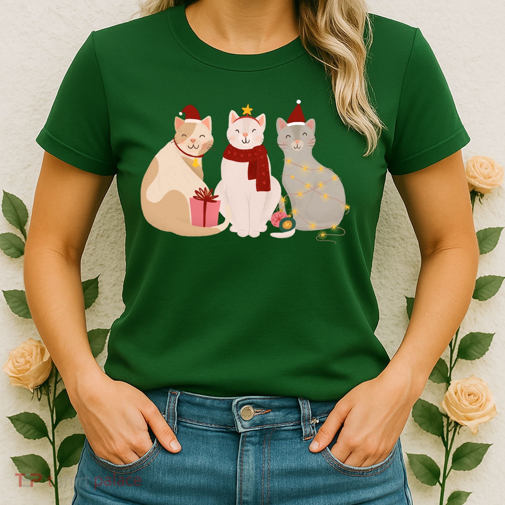 Catmas Cat Lover Cute Christmas Women's T-Shirt