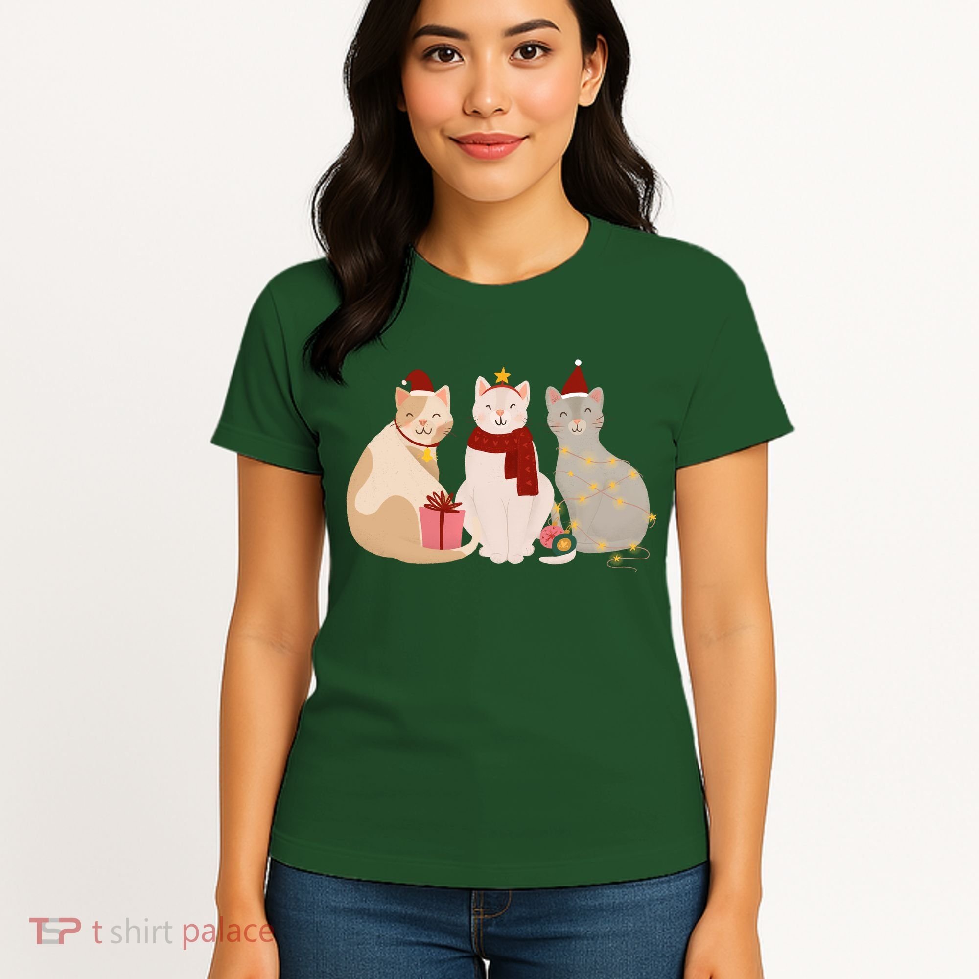 Catmas Cat Lover Cute Christmas Women's T-Shirt