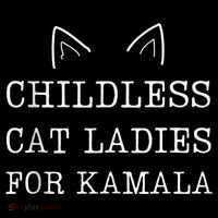 Childless Cat Ladies For Kamala Ornament thumb 1